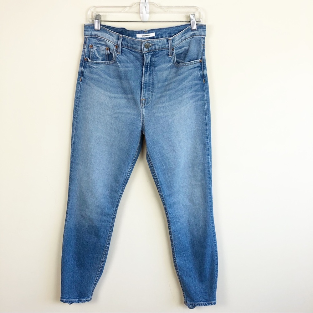 GRLFRND Kendall Skyline Ultra Distressed Hem Jean